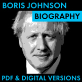 Prime Minister Boris Johnson Biography Research Grid, PDF 