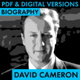 Prime Minister David Cameron Biography Research Grid, PDF 