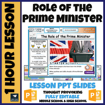 Preview of Prime Minister PM Role Explored