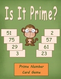 Prime Numbers "Is It Prime?" Math Game