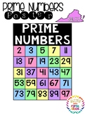 Prime Numbers Poster - SOL Math 5.3 (VA Aligned)
