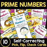 Prime Numbers Posters and Clip Cards
