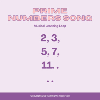 Preview of Prime Numbers Song
