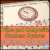 Prime and Composite Numbers Worksheet Games Activities Pra