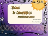 Prime and Composite Matching Game with Term, Definition an