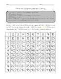Prime and Composite Number Coloring Worksheet