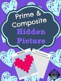 Prime and Composite Number Hidden Heart Picture