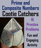 Prime & Composite Numbers Activity 4th 5th 6th Grade Cooti