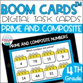 Prime and Composite Numbers BOOM CARDS™ Digital Task Cards