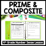 Prime & Composite Numbers Worksheets, Notes & Practice, Fi
