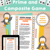 Prime and Composite Numbers Game - Print and Digital Versions