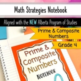 Prime and Composite Numbers - Grade 4 Math Notebook Albert