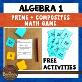 Prime and Composite Numbers Math Game