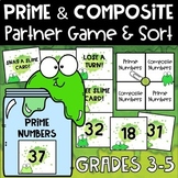 Prime and Composite Numbers Sort and Partner Game