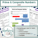 Prime and Composite Numbers Unit