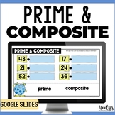 Prime and Composite Numbers Using Google Slides
