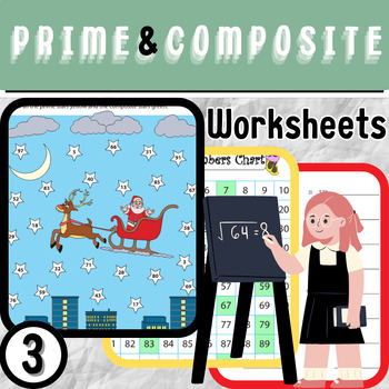 Preview of Prime and Composite Numbers Worksheets