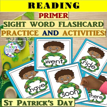 Preview of Primer Sight Word Flashcard Practice and Activities!