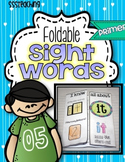 Primer Interactive Foldable Sight Words