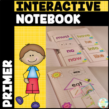 Preview of Sight Word Interactive Notebook Bundle: Primer