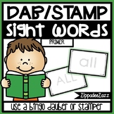 Primer Sight Words Dab Stamper Center