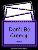 {Primer Sight Words} Don't Be Greedy Card Game
