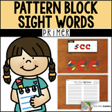 Primer Sight Words Pattern Blocks High Frequency Words