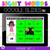 Primer Sight Words Set 1 Mystery Picture Google Slides™