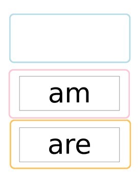 Preview of Primer Sight Words with Chevron Border