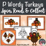 Primer Wordy Turkeys Sight Word Game