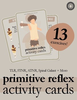 Preview of Primitive Reflex Integration Activity Cards: Exercises for Occupational Therapy