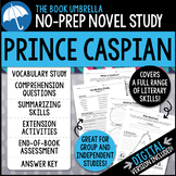 Prince Caspian Novel Study { Print & Digital }