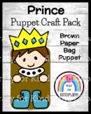 Prince Craft for Fairy Tale Activity with Brown Paper Bag 