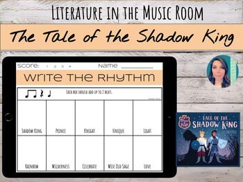 Preview of Prince & Knight The Tale of the Shadow King Book-based Music Composition Lesson