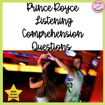 Preview of Prince Royce Listening Comprehension