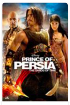 Preview of Prince of Persia, Sands of Time movie - Interactive Worksheet