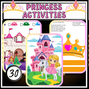 Preview of Princess Adventures: A Magical Activities Workbook for Royal Creativity
