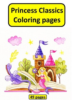 Preview of Princess Classics  Coloring pages
