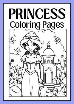 Preview of Princess Coloring Pages