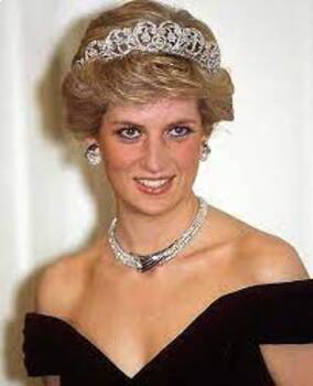 Preview of Princess Diana Anniversary Reading Comprehension