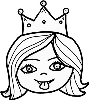 how to draw a princess face