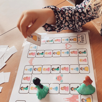 Preview of Princess Sight Word Game