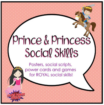 Preview of Prince and Princess Social Skills