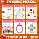 Princess of the palace activity : Preschool Workbook basic