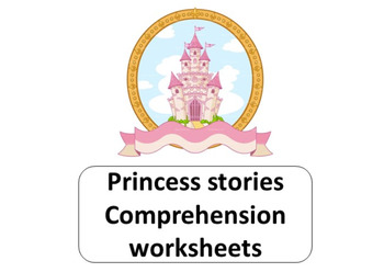 Preview of Princess stories with comprehension