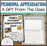 Principal Appreciation Day Class Gift - Principal Birthday
