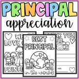 Principal Appreciation Day- Thank You Coloring Pages and W