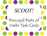 Principal Parts of Verbs Task Cards
