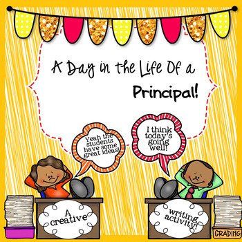 Preview of Principal for a Day!