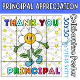 Principals Appreciation Day Collaborative Poster Coloring 